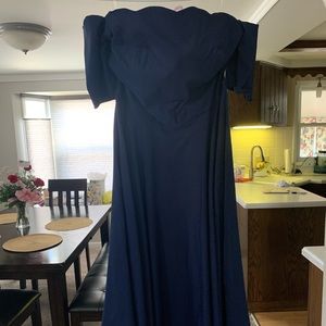 Blue dress- formal